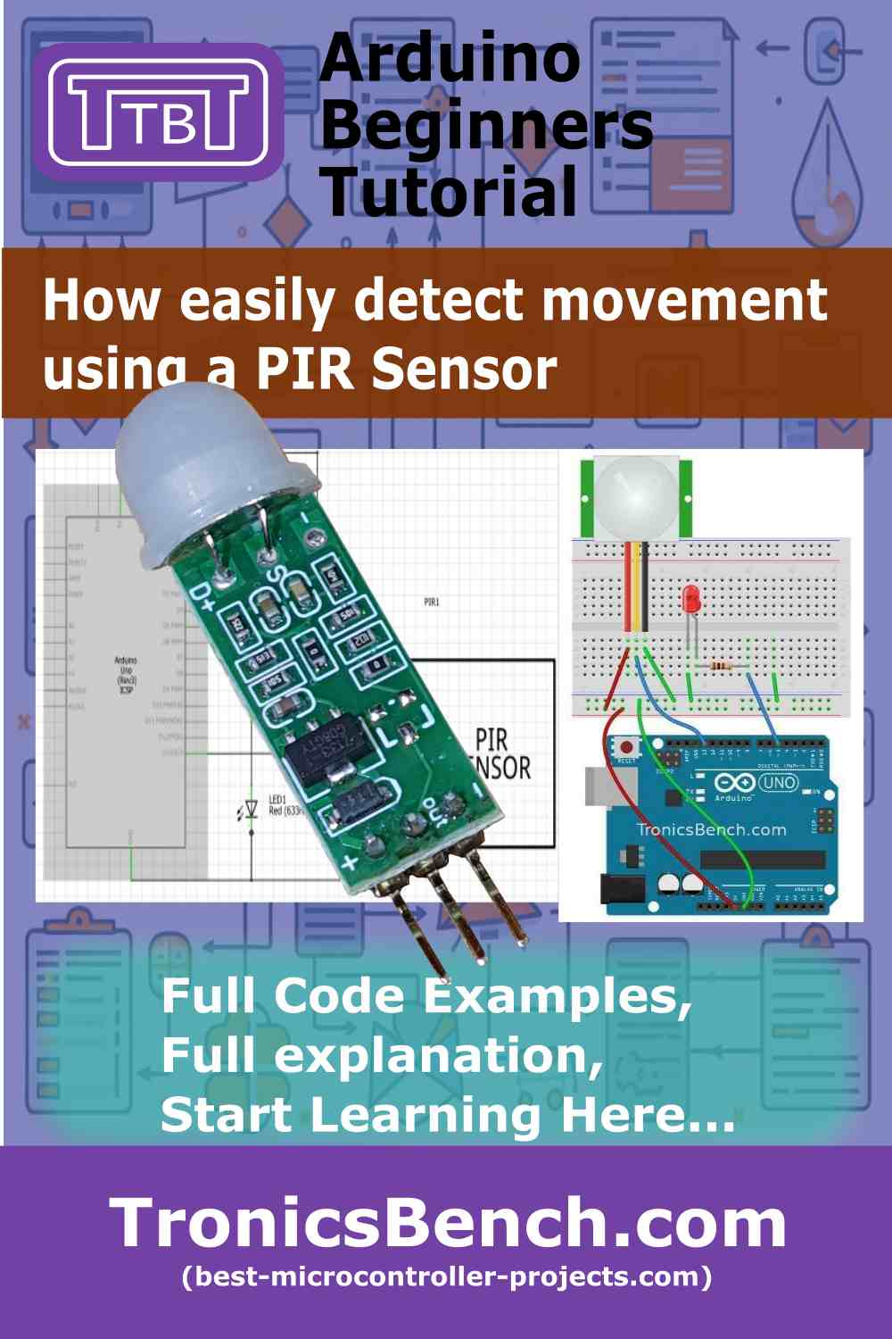 arduino INA219 - How to use a small PIR sensor to detect any movement