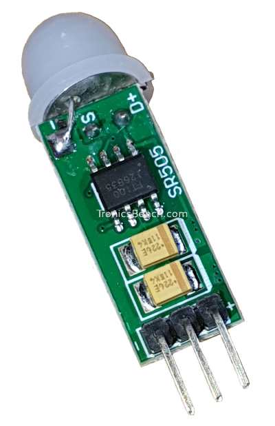 small PIR sensor front (SR505)